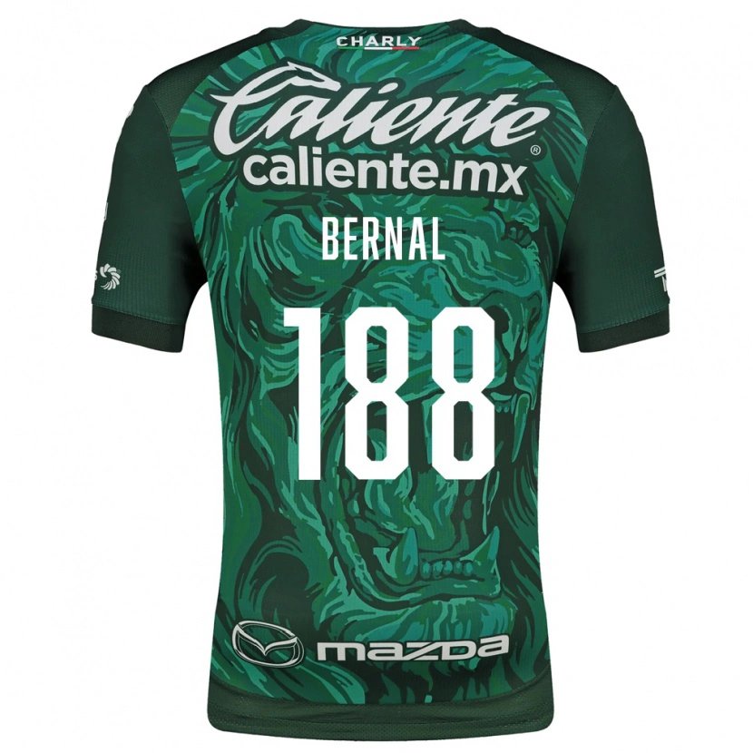 Danxen Damen Juan Bernal #188 Grün Schwarz Heimtrikot Trikot 2026/27 T-Shirt