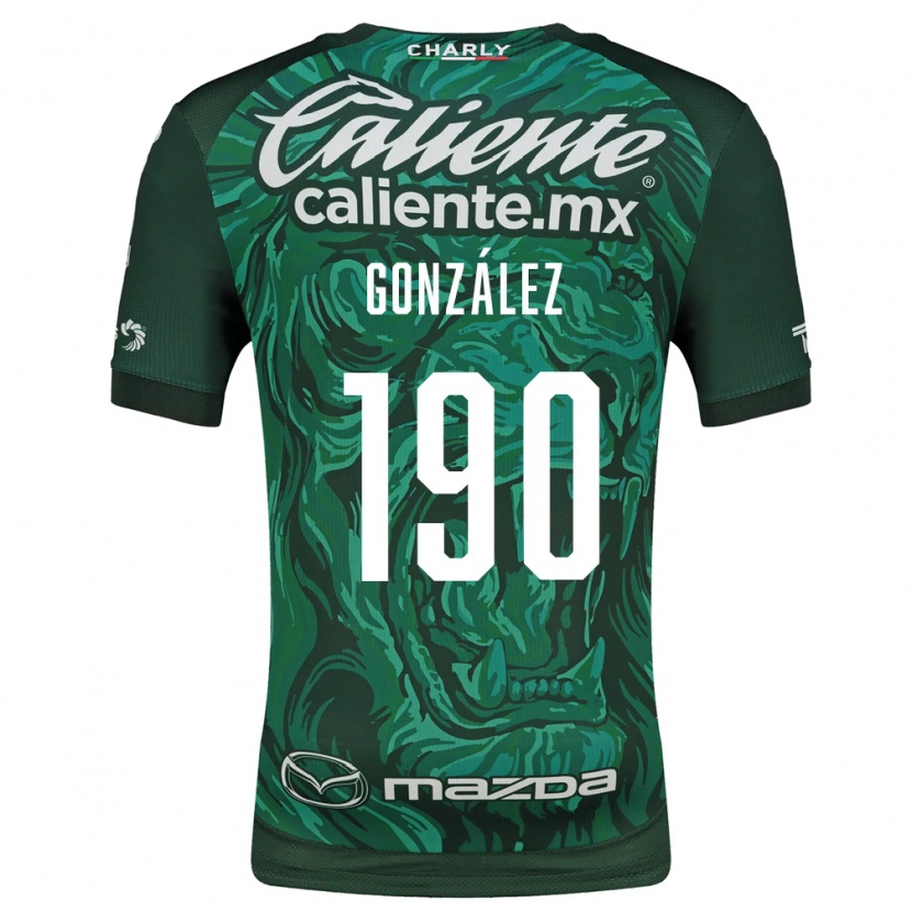Danxen Damen Pedro González #190 Grün Schwarz Heimtrikot Trikot 2026/27 T-Shirt