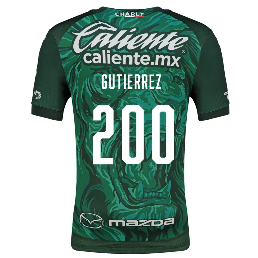 Danxen Damen Alan Gutiérrez #200 Grün Schwarz Heimtrikot Trikot 2026/27 T-Shirt