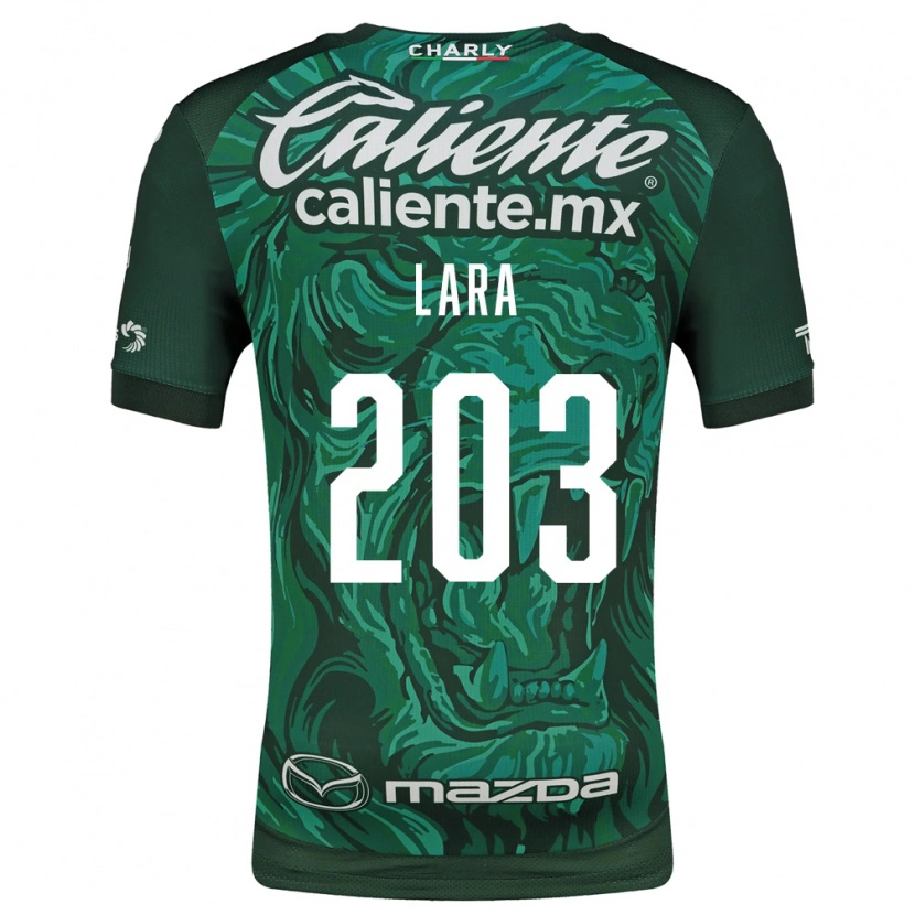 Danxen Damen Jesús Lara #203 Grün Schwarz Heimtrikot Trikot 2026/27 T-Shirt