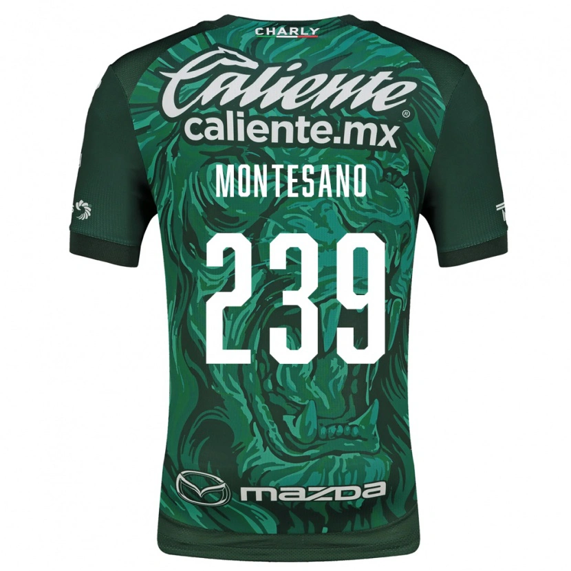 Danxen Damen Jesús Montesano #239 Grün Schwarz Heimtrikot Trikot 2026/27 T-Shirt