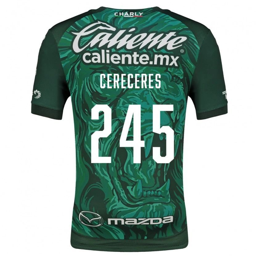 Danxen Damen Thomas Cereceres #245 Grün Schwarz Heimtrikot Trikot 2026/27 T-Shirt