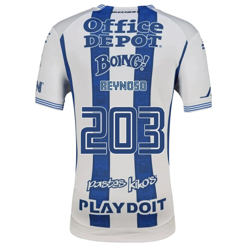 Danxen Damen Braulio Reynoso #203 Weiß Marineblau Heimtrikot Trikot 2026/27 T-Shirt