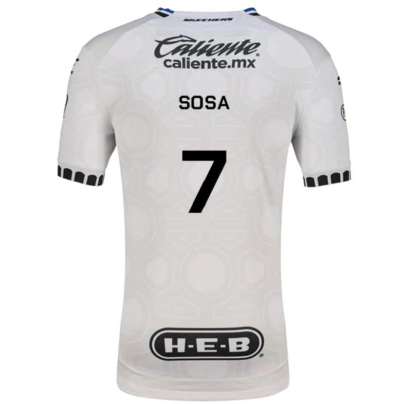 Danxen Damen Samuel Sosa #7 Weiß Schwarz Blau Heimtrikot Trikot 2026/27 T-Shirt