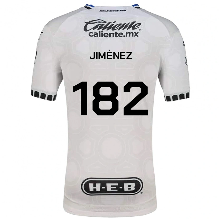 Danxen Damen Carlos Jiménez #182 Weiß Schwarz Blau Heimtrikot Trikot 2026/27 T-Shirt