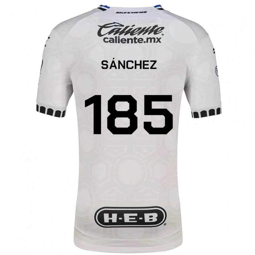 Danxen Damen Saúl Sánchez #185 Weiß Schwarz Blau Heimtrikot Trikot 2026/27 T-Shirt