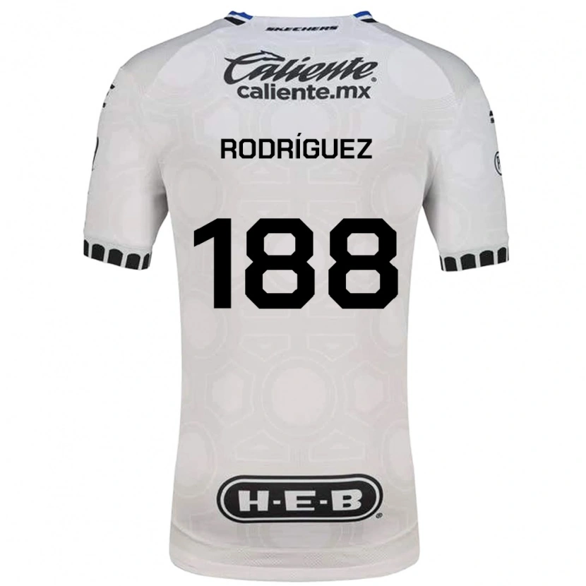 Danxen Damen Darío Rodríguez #188 Weiß Schwarz Blau Heimtrikot Trikot 2026/27 T-Shirt