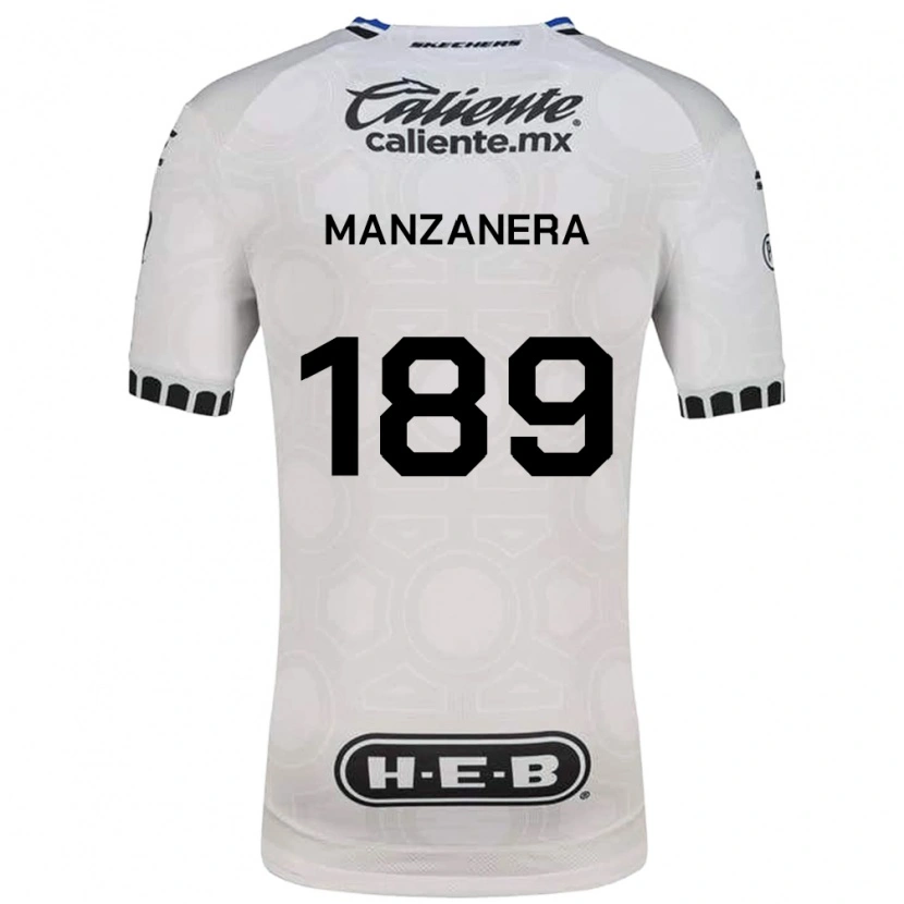 Danxen Damen Luis Manzanera #189 Weiß Schwarz Blau Heimtrikot Trikot 2026/27 T-Shirt