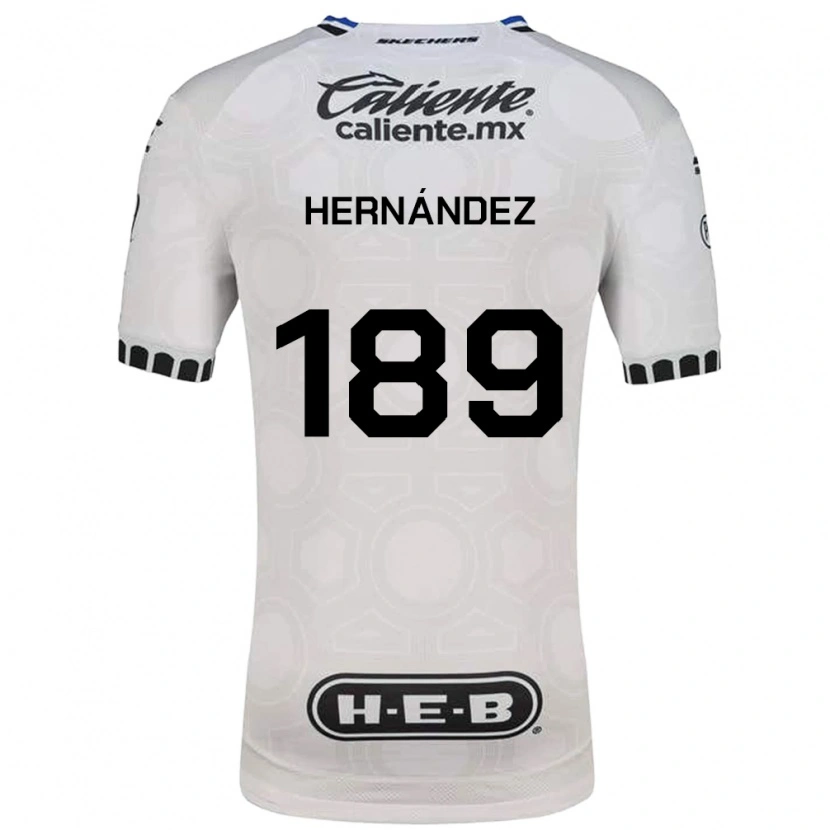 Danxen Damen Sebastián Hernández #189 Weiß Schwarz Blau Heimtrikot Trikot 2026/27 T-Shirt