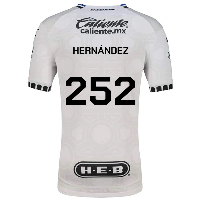Danxen Damen Emilio Hernández #252 Weiß Schwarz Blau Heimtrikot Trikot 2026/27 T-Shirt