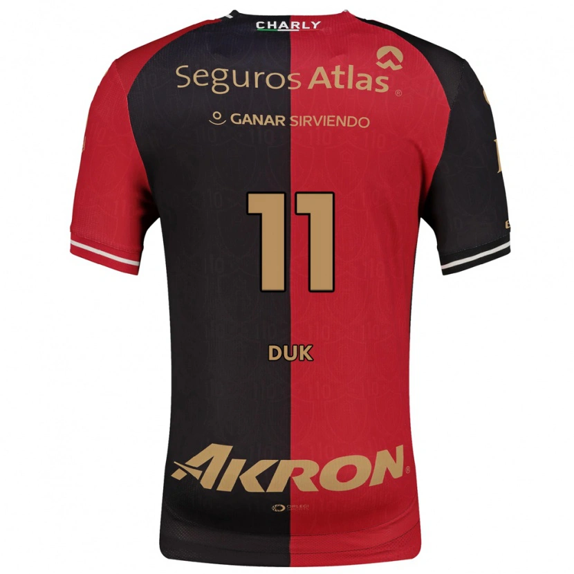 Danxen Damen Duk #11 Rot Schwarz Braun Heimtrikot Trikot 2026/27 T-Shirt
