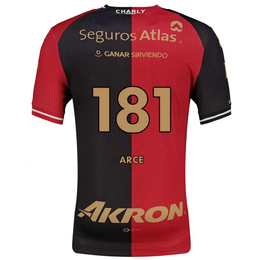Danxen Damen Edson Arce #181 Rot Schwarz Braun Heimtrikot Trikot 2026/27 T-Shirt