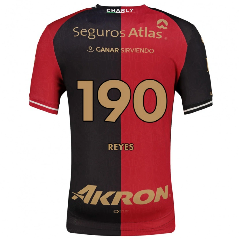 Danxen Damen Óscar Reyes #190 Rot Schwarz Braun Heimtrikot Trikot 2026/27 T-Shirt