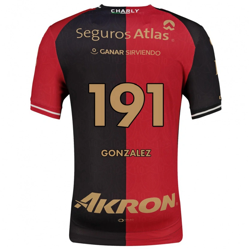 Danxen Damen Juan González #191 Rot Schwarz Braun Heimtrikot Trikot 2026/27 T-Shirt