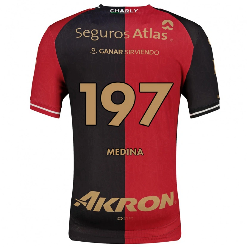 Danxen Damen Héctor Medina #197 Rot Schwarz Braun Heimtrikot Trikot 2026/27 T-Shirt
