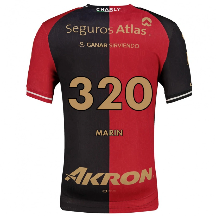 Danxen Damen Donato Marín #320 Rot Schwarz Braun Heimtrikot Trikot 2026/27 T-Shirt