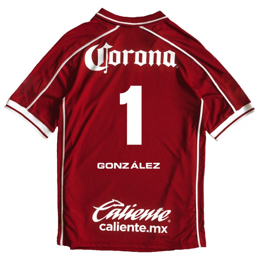 Danxen Damen Hugo González #1 Weiß Rot Heimtrikot Trikot 2026/27 T-Shirt