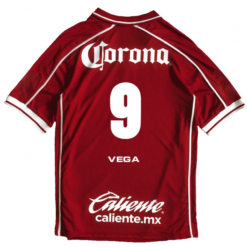 Danxen Damen Alexis Vega #9 Weiß Rot Heimtrikot Trikot 2026/27 T-Shirt