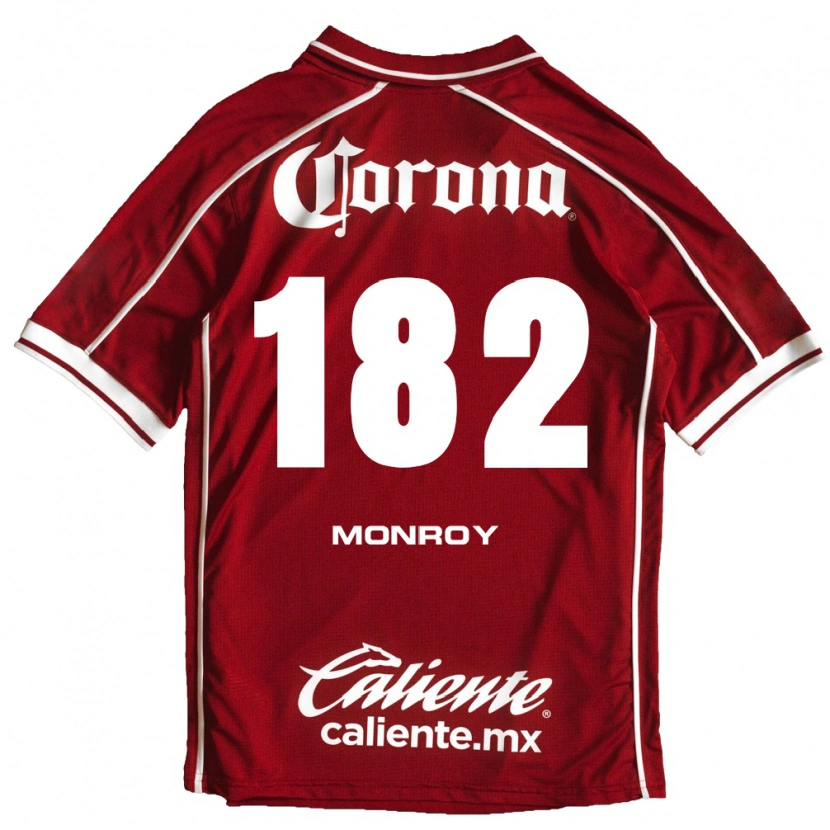 Danxen Damen Brayan Monroy #182 Weiß Rot Heimtrikot Trikot 2026/27 T-Shirt