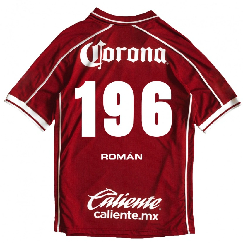 Danxen Damen Alex Román #196 Weiß Rot Heimtrikot Trikot 2026/27 T-Shirt