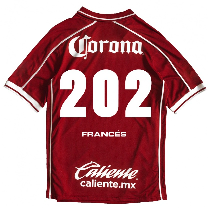 Danxen Damen Lenin Francés #202 Weiß Rot Heimtrikot Trikot 2026/27 T-Shirt