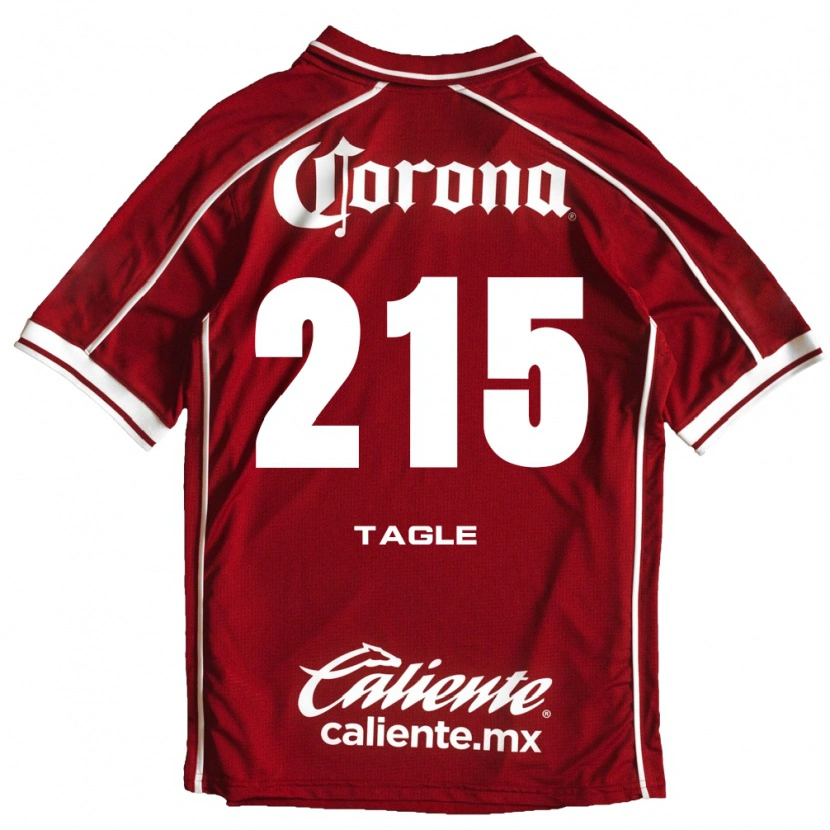Danxen Damen Alessandro Tagle #215 Weiß Rot Heimtrikot Trikot 2026/27 T-Shirt