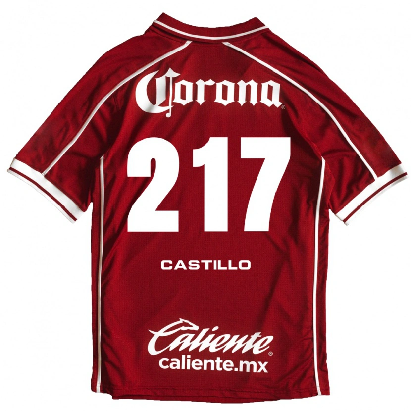 Danxen Damen Klever Castillo #217 Weiß Rot Heimtrikot Trikot 2026/27 T-Shirt