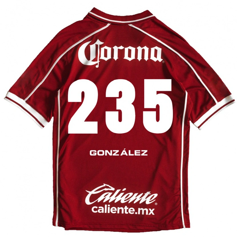 Danxen Damen Ian González #235 Weiß Rot Heimtrikot Trikot 2026/27 T-Shirt