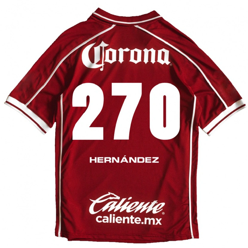 Danxen Damen Alberto Hernández #270 Weiß Rot Heimtrikot Trikot 2026/27 T-Shirt