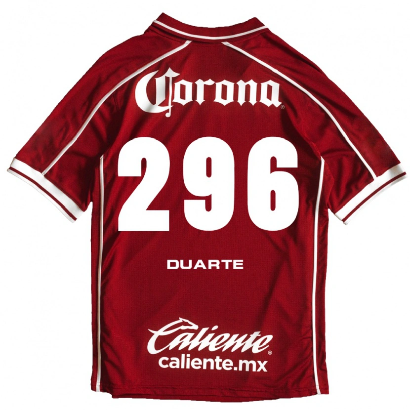 Danxen Damen Saúl Duarte #296 Weiß Rot Heimtrikot Trikot 2026/27 T-Shirt