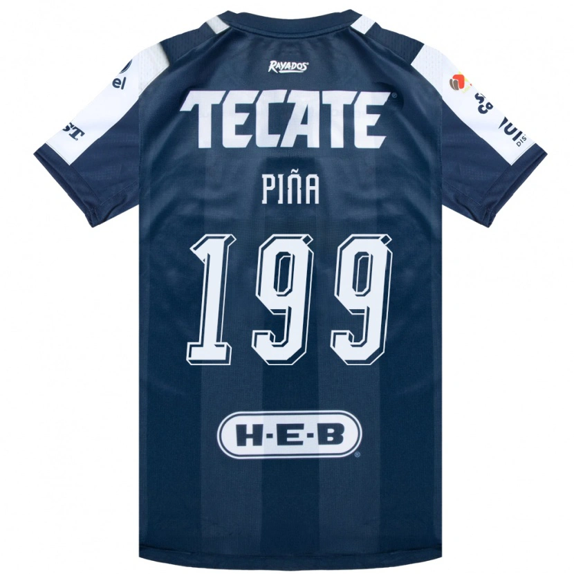 Danxen Damen Ricardo Piña #199 Tintenblau Weiß Rot Heimtrikot Trikot 2026/27 T-Shirt