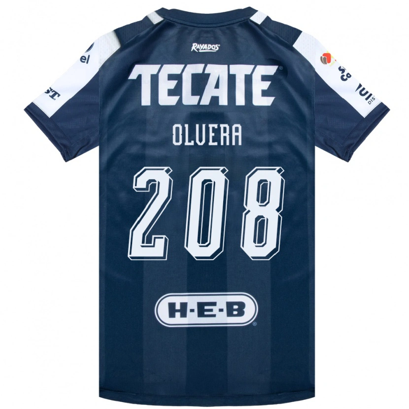 Danxen Damen Marcelo Olvera #208 Tintenblau Weiß Rot Heimtrikot Trikot 2026/27 T-Shirt