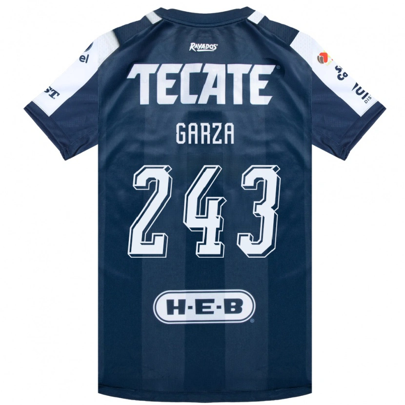 Danxen Damen Juan Garza #243 Tintenblau Weiß Rot Heimtrikot Trikot 2026/27 T-Shirt