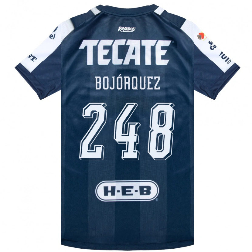 Danxen Damen Mauricio Bojórquez #248 Tintenblau Weiß Rot Heimtrikot Trikot 2026/27 T-Shirt