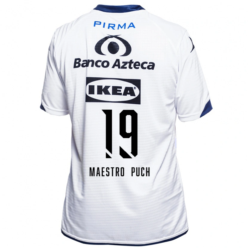 Danxen Damen Ignacio Maestro Puch #19 Weiß Schwarz Blau Heimtrikot Trikot 2026/27 T-Shirt