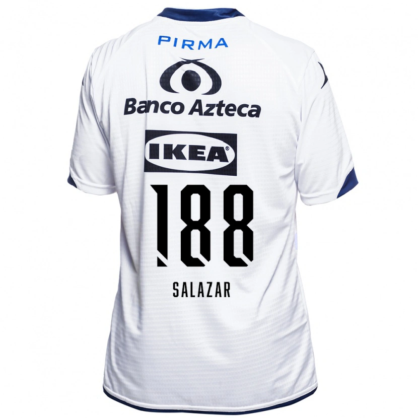 Danxen Damen Ronaldo Salazar #188 Weiß Schwarz Blau Heimtrikot Trikot 2026/27 T-Shirt