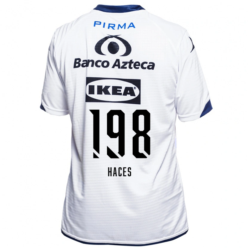 Danxen Damen Daniel Haces #198 Weiß Schwarz Blau Heimtrikot Trikot 2026/27 T-Shirt