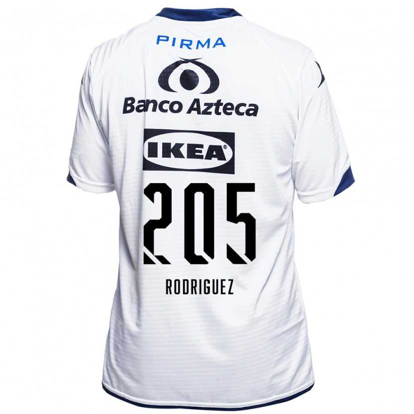 Danxen Damen Alberto Rodríguez #205 Weiß Schwarz Blau Heimtrikot Trikot 2026/27 T-Shirt