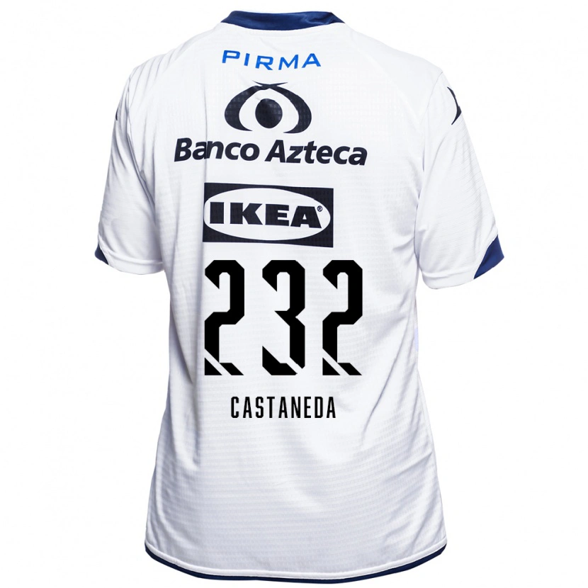 Danxen Damen Ángel Castañeda #232 Weiß Schwarz Blau Heimtrikot Trikot 2026/27 T-Shirt