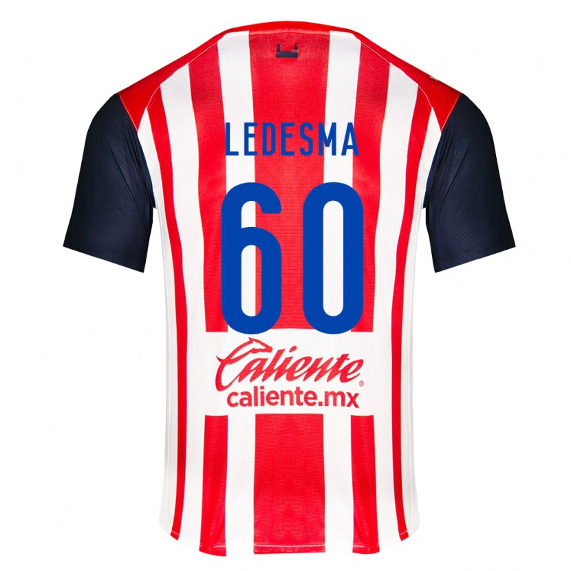 Danxen Damen Luis Ledesma #60 Rot Schwarz Weiß Heimtrikot Trikot 2026/27 T-Shirt
