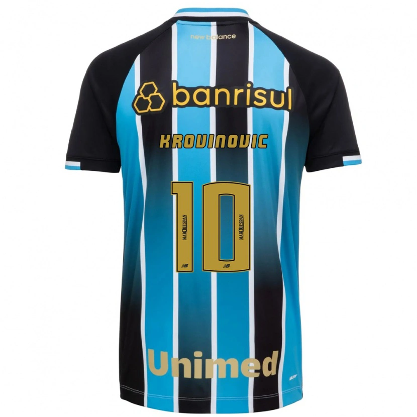 Danxen Damen Filip Krovinovic #10 Blau Braun Schwarz Heimtrikot Trikot 2026/27 T-Shirt