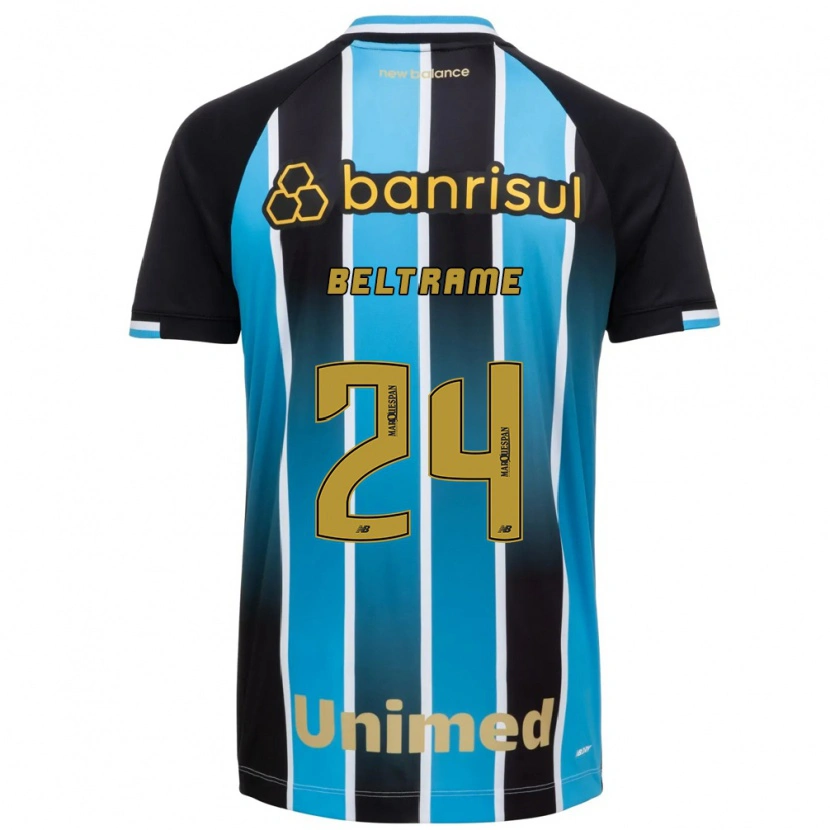 Danxen Damen Thiago Beltrame #24 Blau Braun Schwarz Heimtrikot Trikot 2026/27 T-Shirt