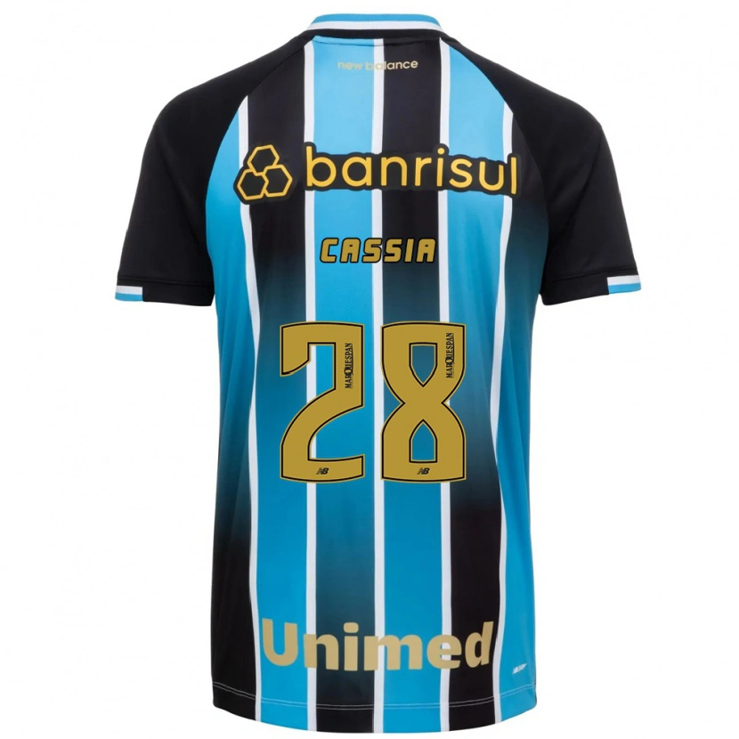 Danxen Damen Cássia #28 Blau Braun Schwarz Heimtrikot Trikot 2026/27 T-Shirt