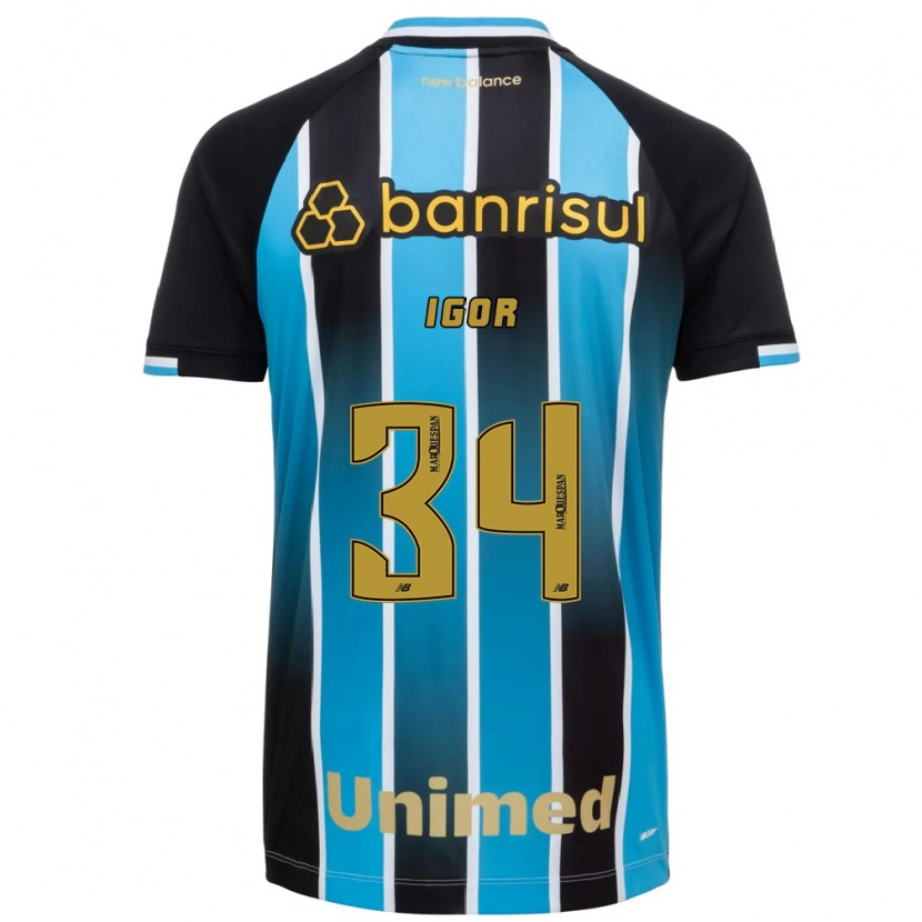 Danxen Damen Igor #34 Blau Braun Schwarz Heimtrikot Trikot 2026/27 T-Shirt