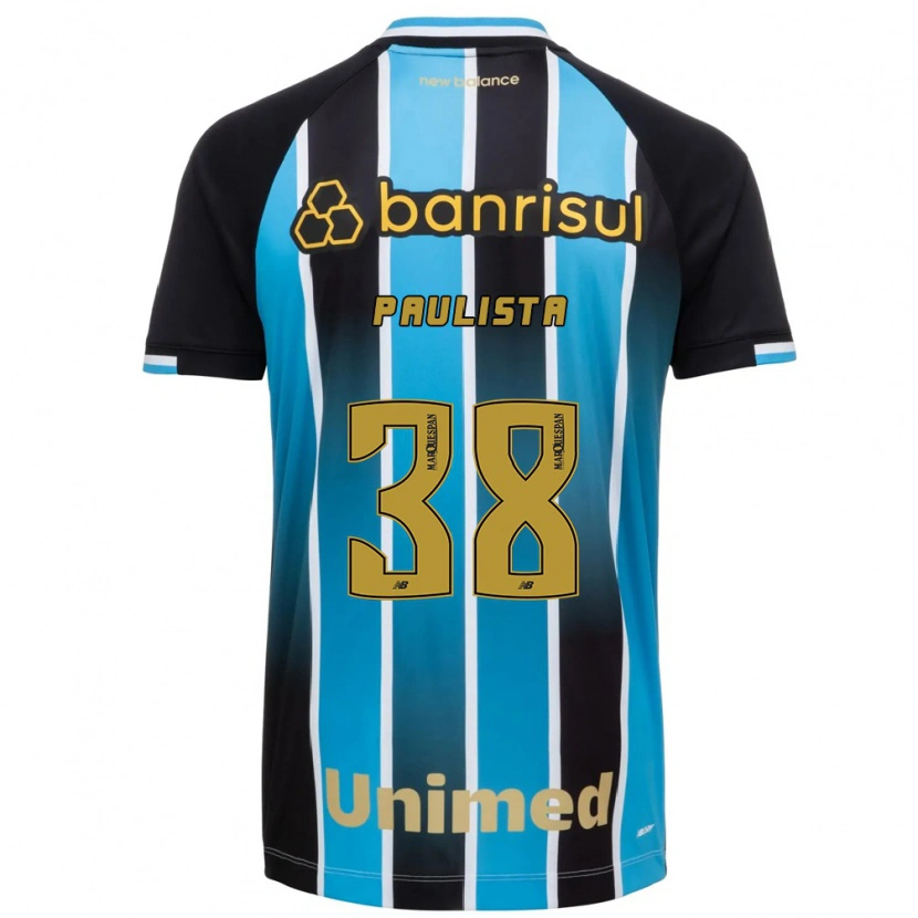 Danxen Damen Caio Paulista #38 Blau Braun Schwarz Heimtrikot Trikot 2026/27 T-Shirt