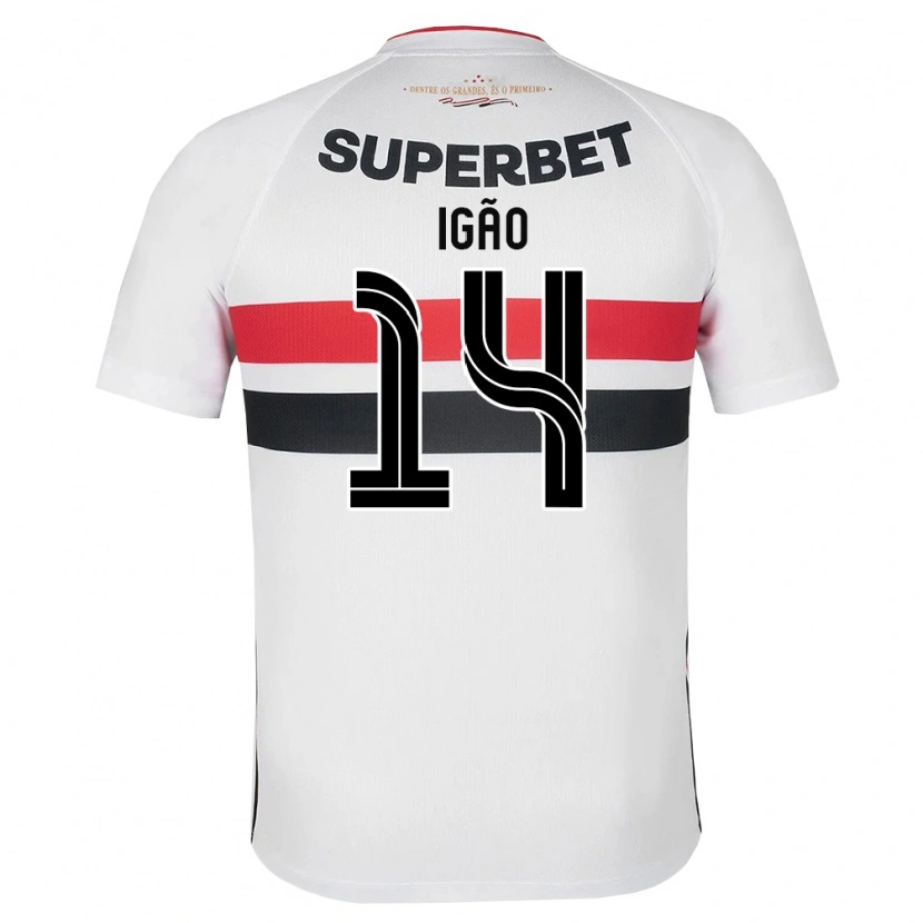 Danxen Damen Igor Odoni Gomes #14 Weiß Rot Schwarz Heimtrikot Trikot 2026/27 T-Shirt