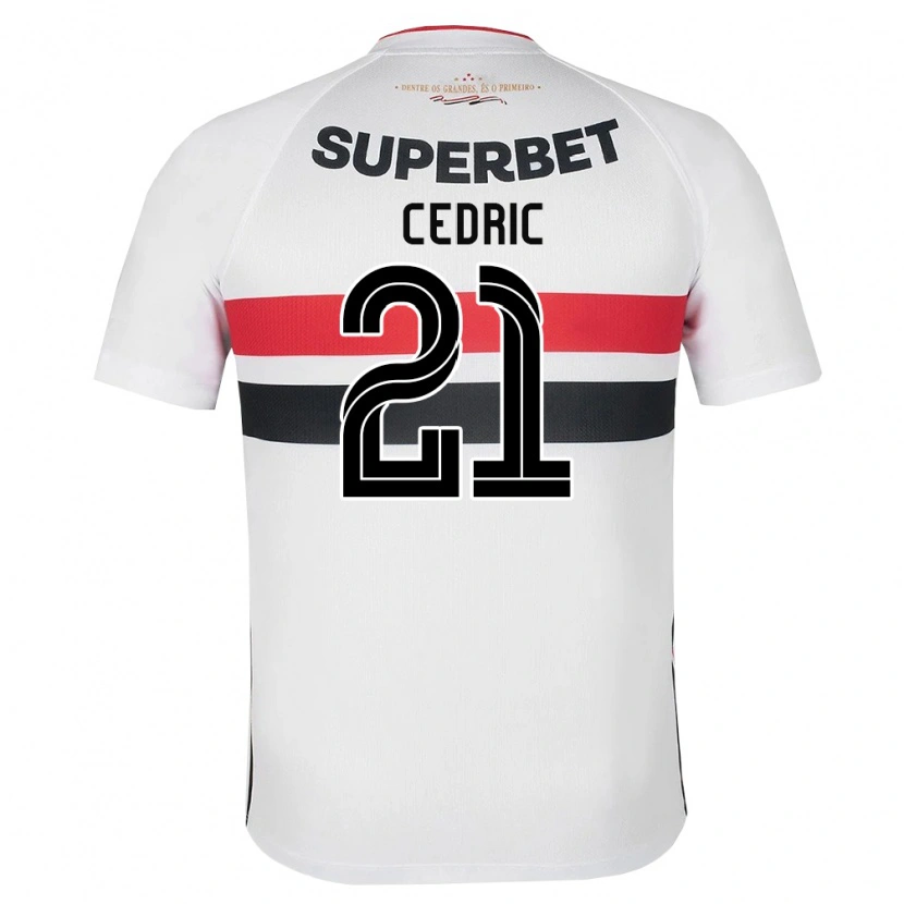 Danxen Damen Cédric Soares #21 Weiß Rot Schwarz Heimtrikot Trikot 2026/27 T-Shirt