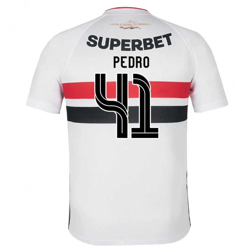 Danxen Damen João Pedro #41 Weiß Rot Schwarz Heimtrikot Trikot 2026/27 T-Shirt