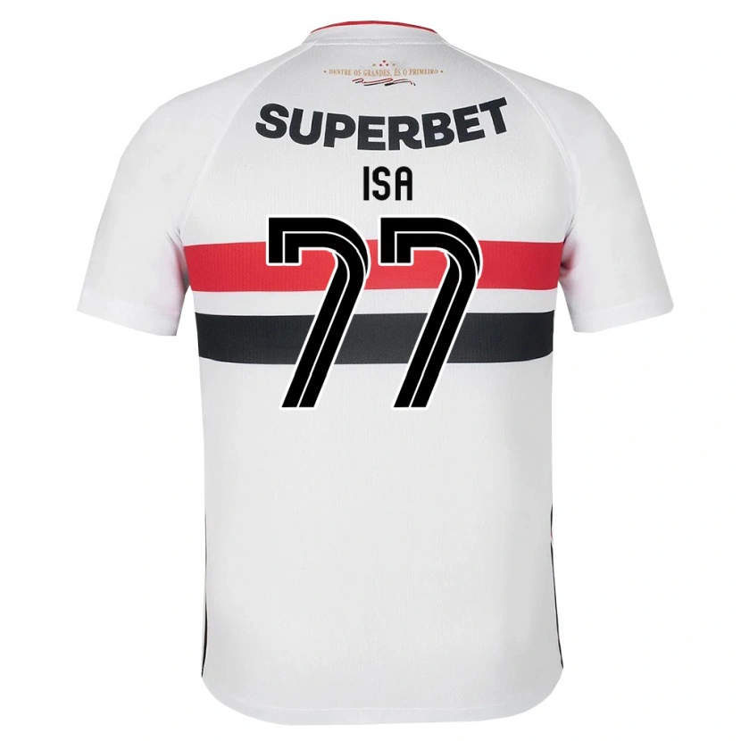Danxen Damen Isa #77 Weiß Rot Schwarz Heimtrikot Trikot 2026/27 T-Shirt