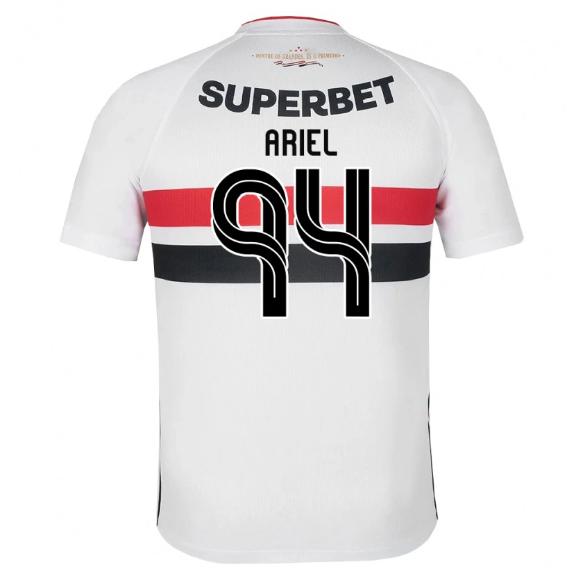 Danxen Damen Ariel #94 Weiß Rot Schwarz Heimtrikot Trikot 2026/27 T-Shirt